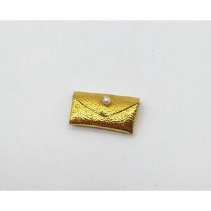 Vintage Topper Dawn 1970s Gold Purse Handbag Replacement Fashion Doll Accessory